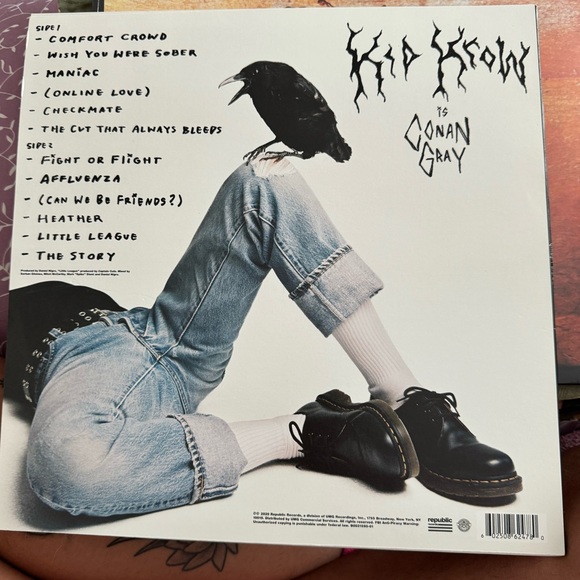 Kid Krow Conan Gray Vinyl - Picture 4 of 4